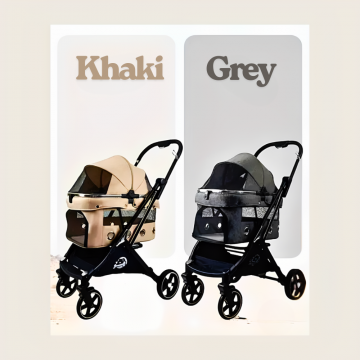 Rubeku Pet Stroller (C01-G) Grey